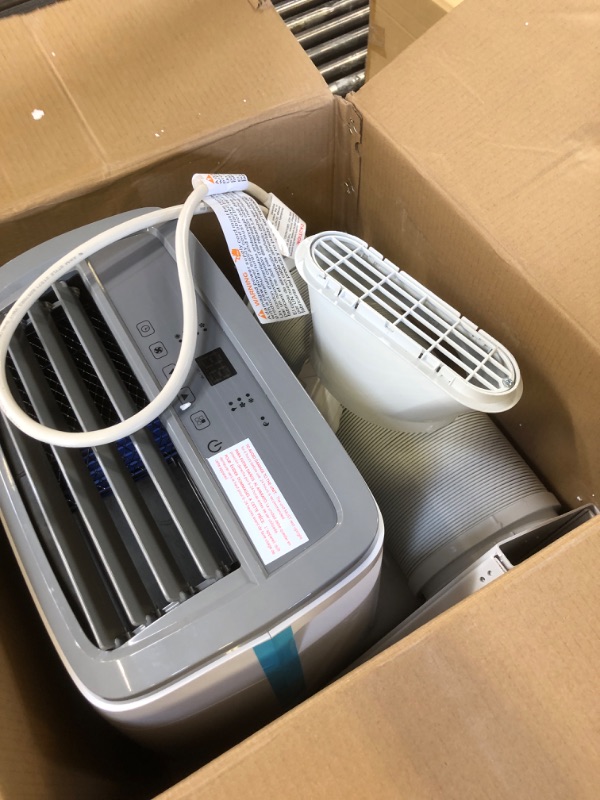 Photo 1 of BLACK+DECKER 8,000 BTU Portable Air Conditioner up to 350 Sq.Ft.with Remote Control, White
OPEN BOX 