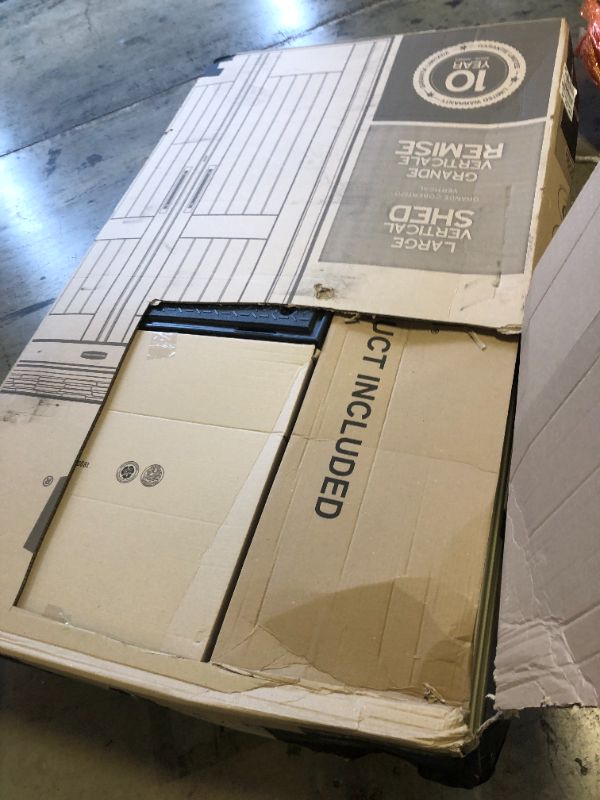 Photo 1 of Big Max 2 ft. 6 in. x 4 ft. 3 in. Large Vertical Resin Storage Shed
