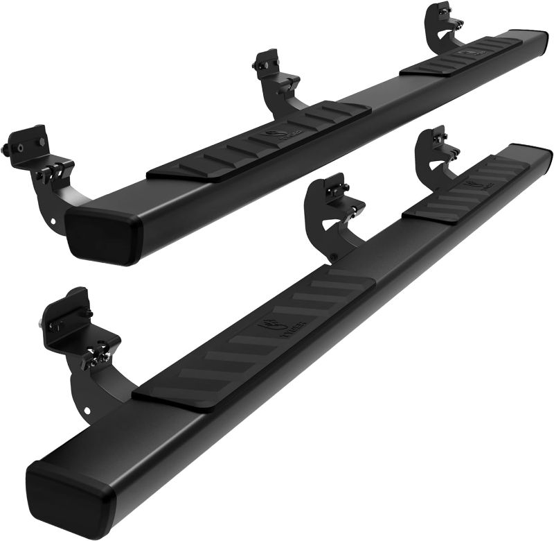 Photo 1 of Tyger Auto 4" Riser Running Boards Compatible with 2009-2018 Dodge Ram 1500; 2010-2024 2500 / 3500; 2019-2024 Classic | Crew Cab | TG-RS2D40078 | Side Step Rails Nerf Bars