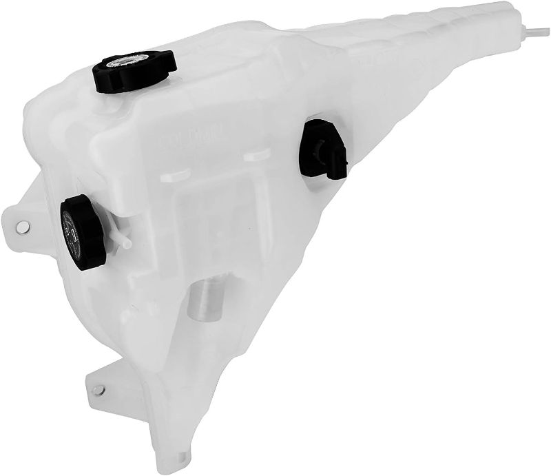 Photo 1 of Replacement Coolant Reservoir Tank - Compatible with Freightliner Vehicles - Cascadia, Century Class, Columbia, Coronado, FLD020SD, M2 106, M2 112 - Replaces 525263005, A05-25263-006, A0533118000
