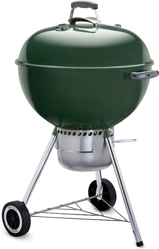 Photo 1 of *PARTS ONLY* Weber Original Kettle Premium Charcoal Grill, 22-Inch, Green
