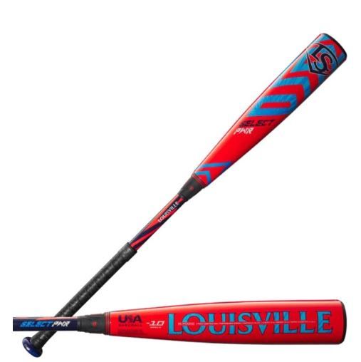 Photo 1 of 2024 Louisville Slugger Select PWR USA Youth Baseball Bat, -10 Drop, 2-5/8 in Barrel, UBSPB10-24, WBL2818010
