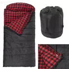 Photo 1 of Teton Sports Celsius XXL Flannel Lined Sleeping Bag - 90" x 39" (Black) New