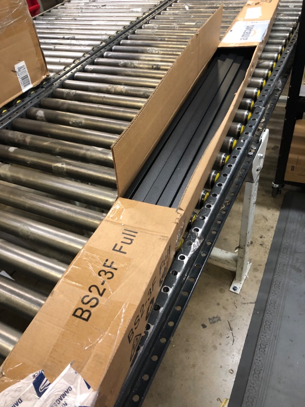 Photo 1 of Box Spring Full Size Bed 2 Inch Low Profile, Heavy Duty Metal Box Spring Bed Base Bunkie Board, Mattress Foundation, Easy Assembly, Noise Free, Black Full 2 Inches