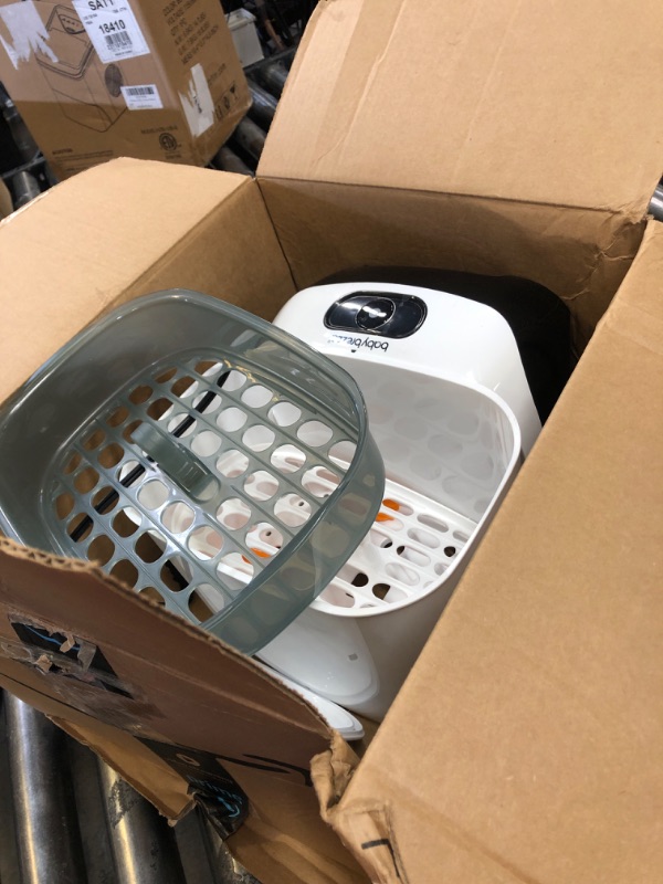 Photo 1 of Baby Brezza Bottle Sterilizer and Dryer Advanced – Electric Steam Sterilization Machine Universal Sterilizing for All Bottles: Plastic + Glass Pacifiers Breast Pump Parts - HEPA Filtration