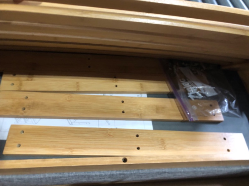 Photo 1 of Domax Shoe Rack Bench for Entryway - Bench with Shoe Storage Front Door Shoe Bench with Cushion Upholstered Padded Seat 3 Tier Bamboo Shoe Holder for Entry Indoor Entrance Hallway Bedroom Living Room