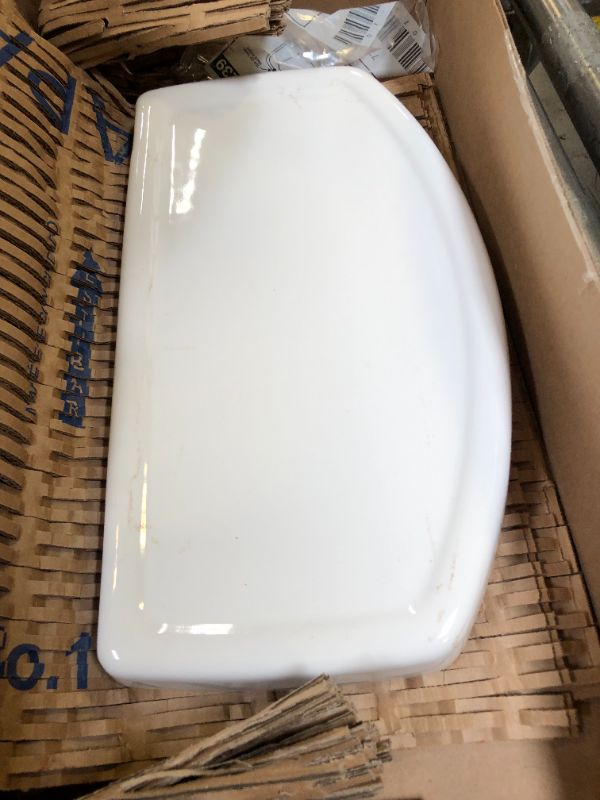 Photo 3 of American Standard 735154-400.020 Tank Cover, White, 8.7 x 1.6 x 15.7