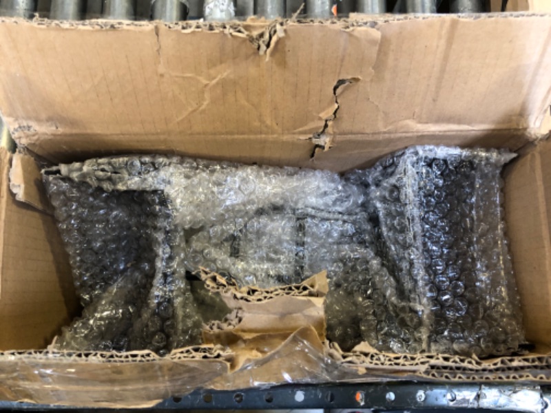 Photo 1 of 4 Pack U Shape Post Anchor, 6"x 6" Post Base for Concrete, Galvanized Black Pergola Deck Post Bracket with Screws(Inner Dia 5.5x5.5) 6x6" 4