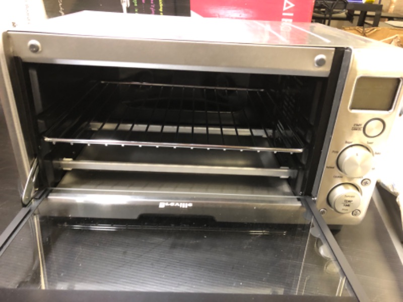 Photo 2 of Breville Compact Countertop Smart Toaster Oven Brushed Stainless Steel