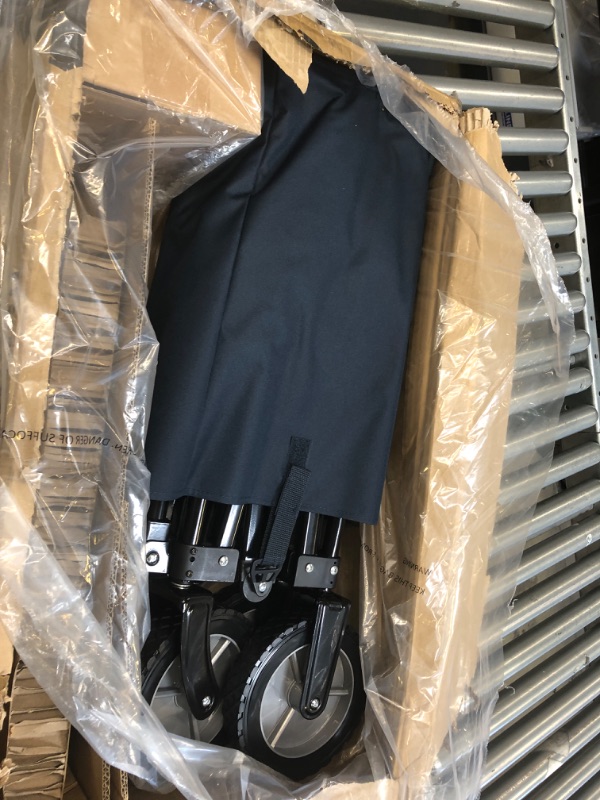 Photo 1 of TIMBER RIDGE 400L Large Capacity Folding Double Decker Wagon, 54" Extra Long Extender Wagon Cart, 450lbs Heavy Duty Collapsible Wagon, All-Terrain Big Wheels for Camping, Sports, Shopping, Blue