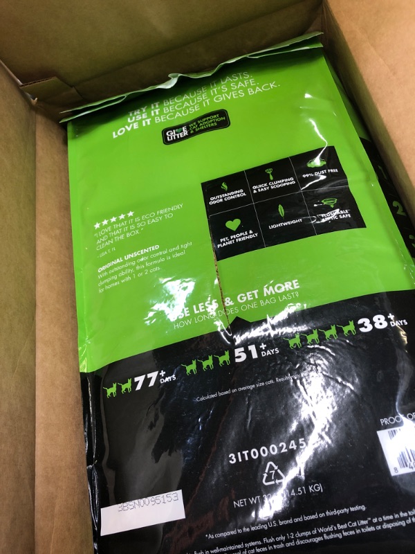 World S Best Cat Litter Scented Clumping Litter Formula for Multiple