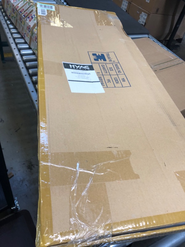 Photo 1 of 12" X 36" Steel Return Air Filter Grille for 1" Filter - Fixed Hinged - Ceiling Recommended - HVAC DUCT COVER - Flat Stamped Fa 