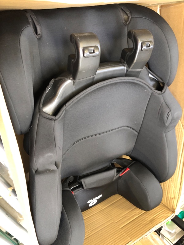 Photo 3 of Diono Cambria 2 XL, Dual Latch Connectors, 2-in-1 Belt Positioning Booster Seat, High-Back to Backless Booster, Space and Room to Grow, 7 Headrest Positions, 8 Years 1 Booster Seat, Black Black Cambria 2