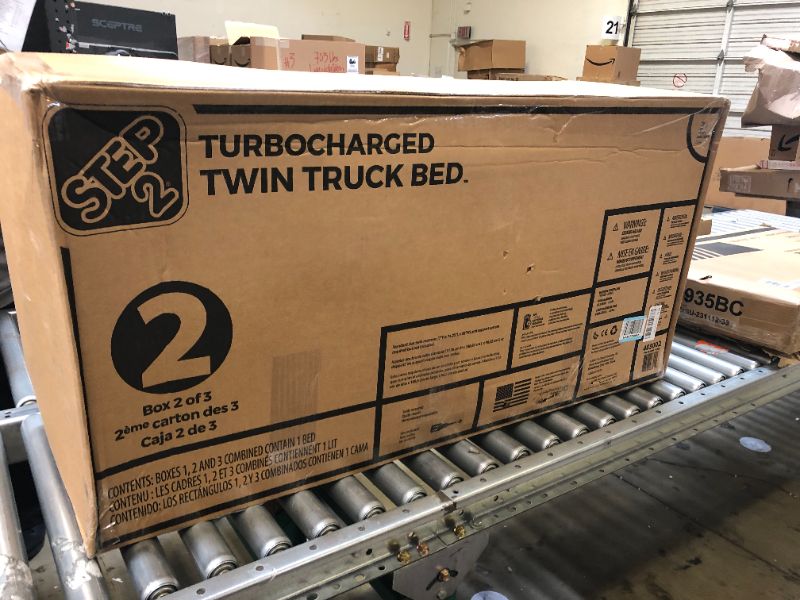 Photo 3 of *box 2 of 3 only. PARTIAL SET* Step2 Turbocharged Twin Truck Bed - Red