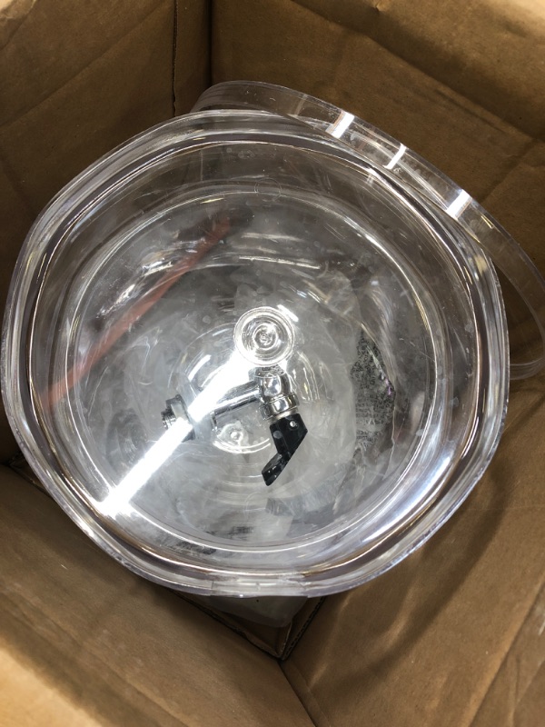 Photo 1 of Creative Ware Beverage Dispenser, Acrylic, 3 Gallon