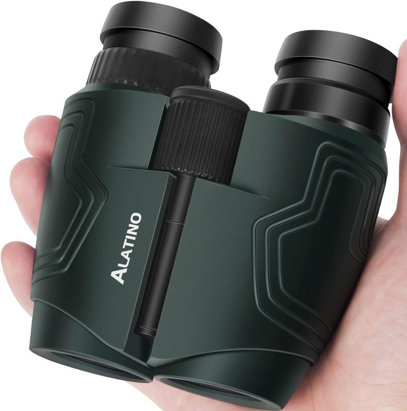 Photo 1 of 12x25 Compact Binoculars for Adults Kids, Small Binoculars for Cruise, Bird Watching, Travel, Theatre and Concerts
