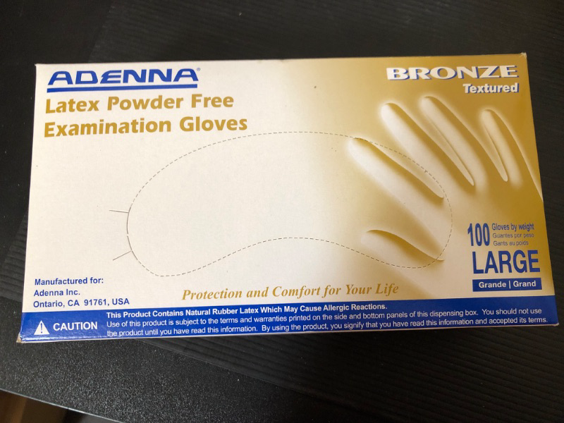 Photo 1 of 100pcs Disposable Gloves Pack Large