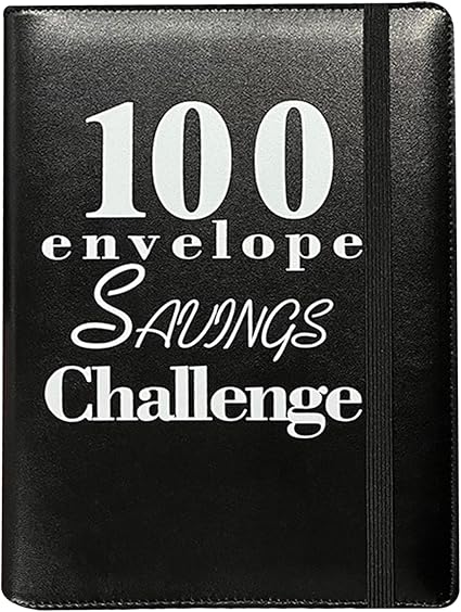 Photo 1 of 00 Envelope Challenge, Budget Planner Book with Cash Envelopes, Money Saving Challenge Binder, Cash Saving Challenge Book Kit, Money Saving Envelopes for Budget Planning and Money Saving