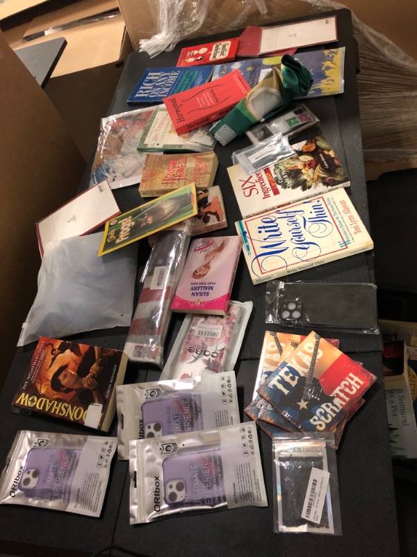 Photo 1 of BOX LOT NO RETURNS 
MOSTLY BOOKS 