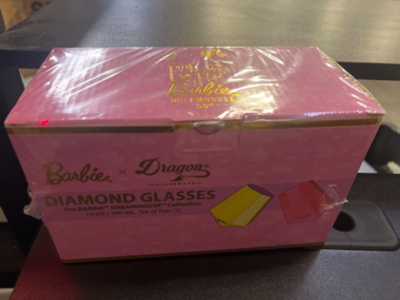 Photo 2 of BARBIE™ X DRAGON GLASSWARE® DREAMHOUSE™ DIAMOND GLASSES