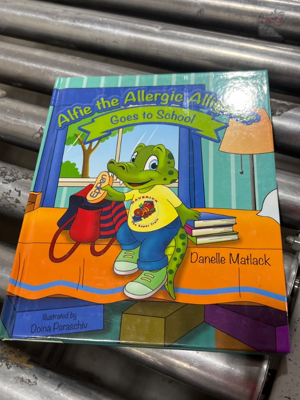 Photo 1 of Alfie the Allergic Alligator Goes to School