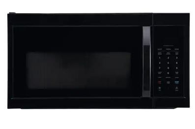 Photo 1 of 1.7 cu. ft. 1000-Watt Over the Range Microwave in Black
