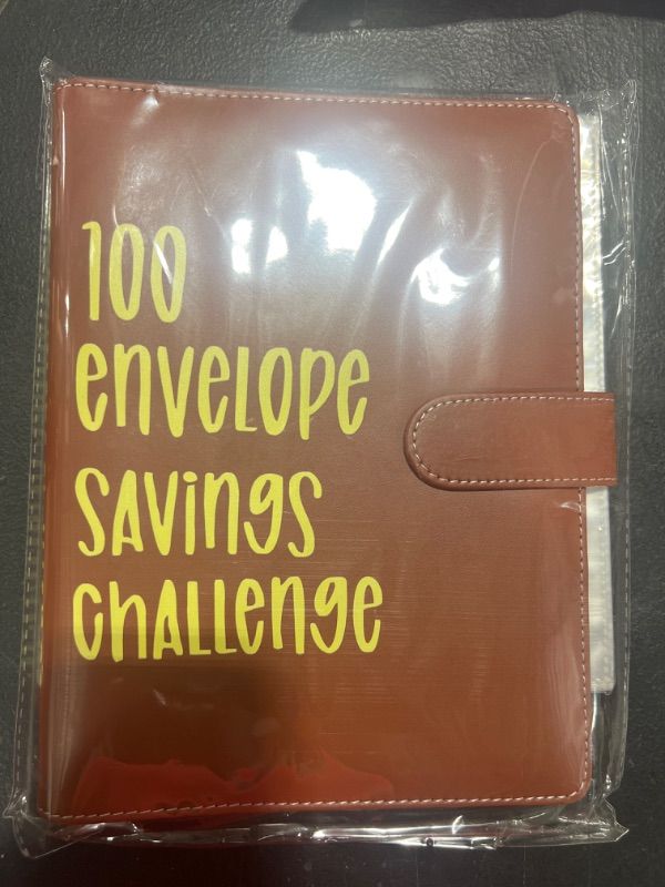 Photo 2 of 100 Envelopes Money Saving Challenge Binder, Money Saving Binder Savings Challenges Book to Save $5,050
