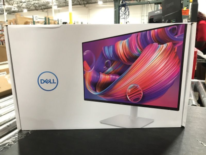 Photo 2 of Dell S2425HS Monitor - 23.8 Inch, FHD (1920x1080) Display, 100Hz Refresh Rate 1500:1 Contrast Ratio, TÜV Rheinland Eye Comfort 4 Star, Integrated 2x5W Speaker, Height/Tilt/Swivel/Pivot - Ash White 23.8 Inches S2425HS