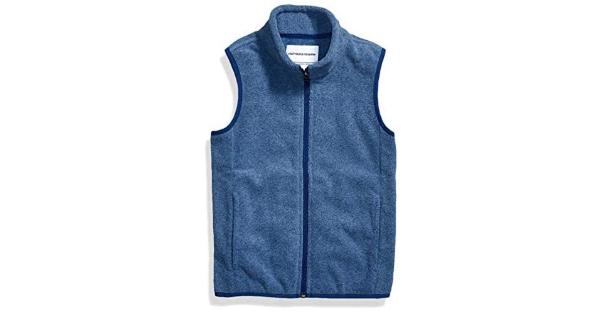 Photo 1 of [Size XS] Amazon Essentials Boys Polar Fleece Vests
