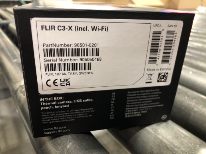 Photo 4 of  FLIR C3-X Compact Thermal Imaging Camera with Wi-Fi, 128 X 96 