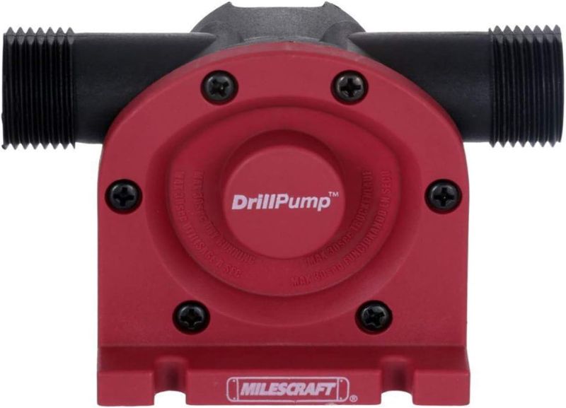 Photo 1 of  Milescraft 1314 DrillPump750 - Self Priming Water Pump Attachment for Drills - Water Transfer Pump - Uses Common Garden Hose - 750 Gallons per Hour 