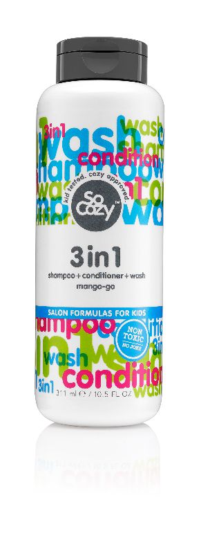 Photo 1 of  SoCozy Kids' 3-in-1 Shampoo + Conditioner + Body Wash - 10.5 Fl Oz 