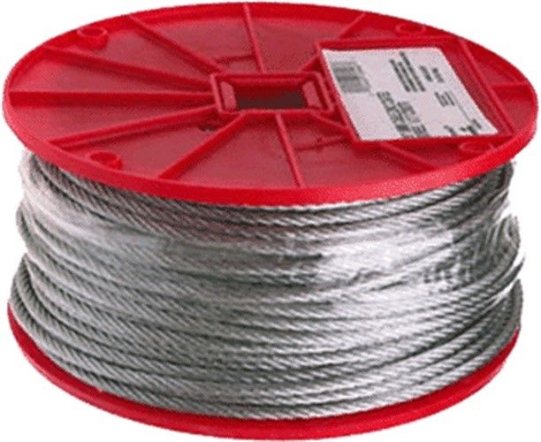 Photo 1 of  Campbell 3/16 in. X 250 Ft. Galvanized Wire Cable 7000627 