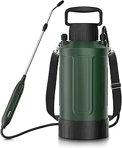 Photo 1 of 6L Electric Sprayer Sheboren Garden Spray with USB Charging Handle Capacity Adjustable Nozzle with Shoulder Strap Electric Sprayer for Garden, Lawn and Cleaning
