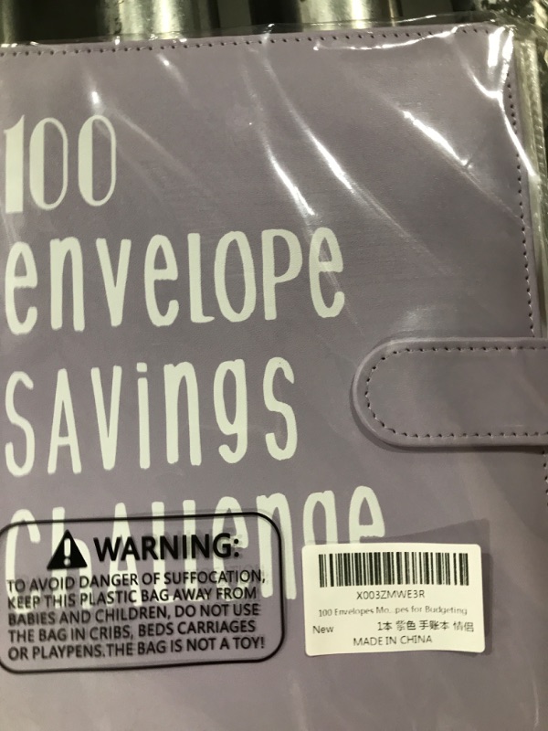 Photo 2 of 100 Envelopes Money Saving Challenge, Money Saving Challenge Book, Savings Challenges Binder - Easy and Fun Way to Save $5,050, Budget Binder with Cash Envelopes for Budgeting