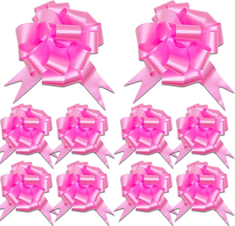 Photo 1 of 10 Pieces Gift Bows, 4.7in Pull Bows for Gift Wrapping,Suitable for Gift Boxes