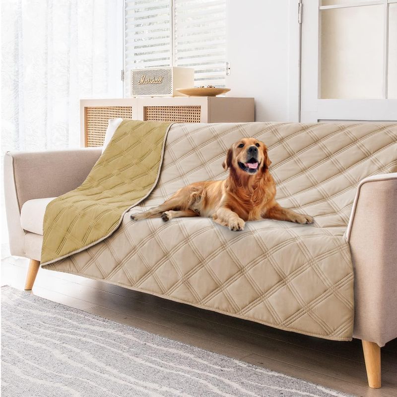 Photo 1 of 
SUNNYTEX Waterproof & Reversible Dog Bed Cover Sofa, Couch Cover Furniture Protector for Pets?52 * 82"