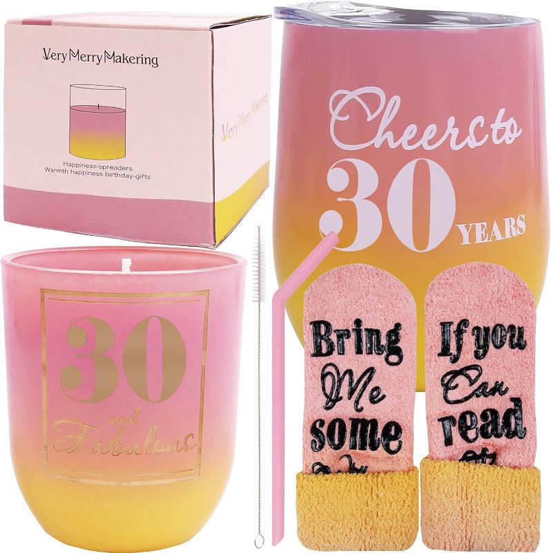 Photo 1 of 
30th Birthday Gifts for Women,30th Birthday,Birthday Gifts for 30 Year Old Woman,Dirty 30 Gifts for Women,30 Year Old Birthday Gifts,30 Years Old Birthday...
Color:pink,yellow