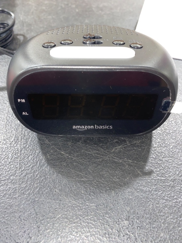 Photo 1 of  AMAZON BASICS Digital Alarm Clock with Night Light