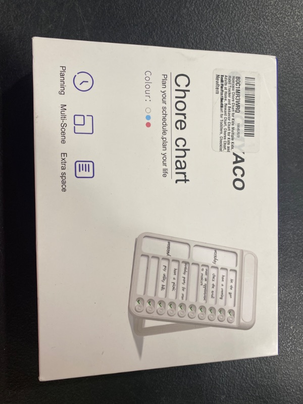 Photo 1 of Magnetic Dry Erase Chore Chart for Kids Multiple Kids, Habit Tracker, Checklist Board, Reusable to Do List Board, RV Daily Routine Schedule Board Planner for Refrigerator, Wall, Desk(White) White 1 pcs