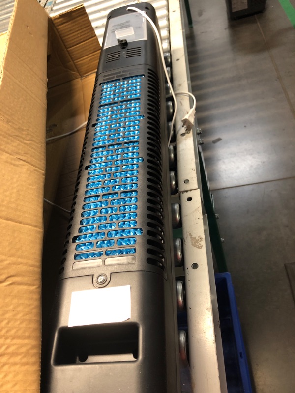 Photo 1 of **USED FOR PARTS NON-REFUNDABLE**Windowless Portable Air Conditioner, 35'' Evaporative Air Cooler w/1.2L Water Tank, 3 lce Packs, 7H Timer, 60° Oscillation Swamp Cooler, 3-IN-1 Portable AC Unit for Room Bedroom, Black