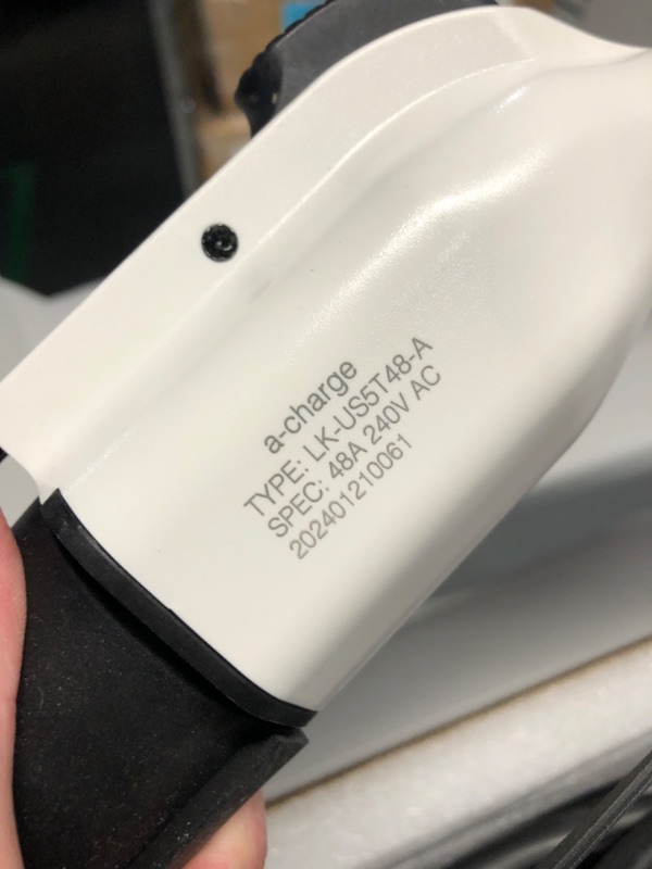 Photo 1 of ***USED - LIKELY MISSING PARTS - UNABLE TO VERIFY FUNCTIONALITY***
JEEKVISEN Level 2 EV Charger 48Amp 240V NEMA 14-50 Plug: Electric Vehicle Charging Station with APP Control, WiFi Enabled EVSE, RFID Card - Compatible with Tesla and All EV Brands