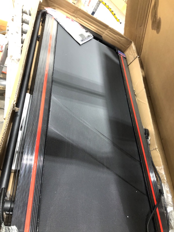 Photo 4 of **SEE NOTES** Sperax Treadmill-Walking Pad-Under Desk Treadmill-3 in 1 Folding Treadmill-Treadmills for Home-Black Red