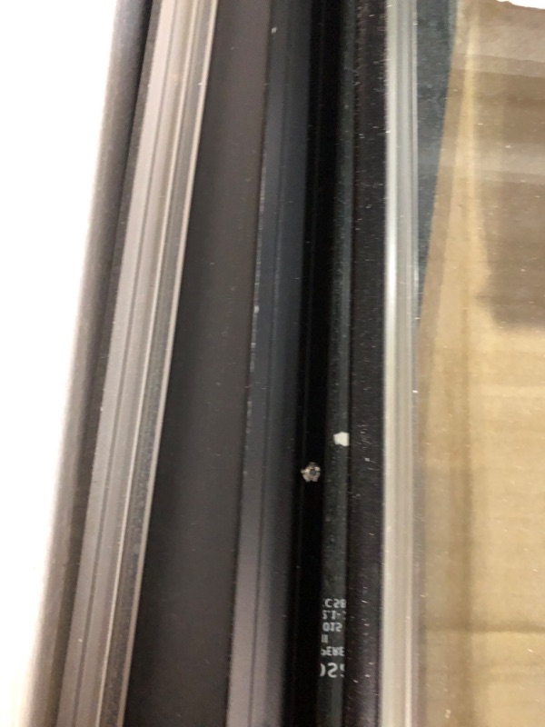 Photo 4 of **PARTS ONLY**NON REFUNDABLE**ITEM HAS WATER SPOTS**
Sunrosa Frameless Bifold Shower Door, 36" W x 72" H Hinged Folding Shower Door, Glass Shower Door in Matte Black, Right Installation