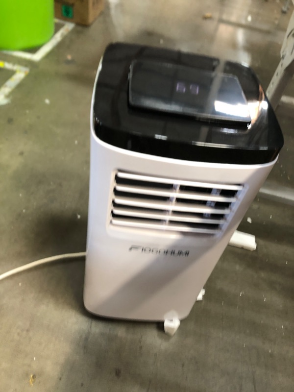 Photo 2 of **MISSING REMOTE**  FIOGOHUMI 10000BTU Portable Air Conditioner with Built-in Dehumidifier Fan Mode for Room up to 250 sq.ft. - Room Air Conditioner with 24Hour Timer & Remote Control Window Mount Kit