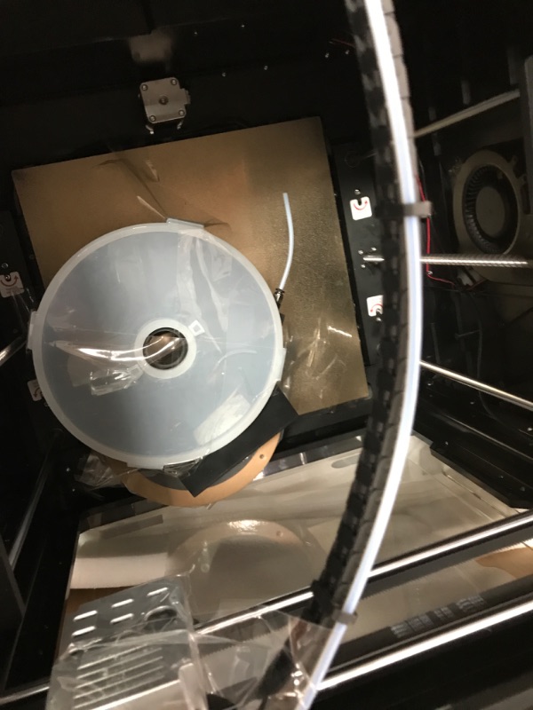 Photo 4 of **MISSING PARTS* QIDI MAX3 3D Printer, High-Speed Large Size 3D Printers, 600mm/s Fast Print, Fully Auto Leveling, 65? Chamber Heat, All-Around & High Precision Industrial Grade, Large Printing Size 12.8×12.8×12.4"