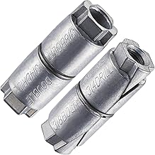 Photo 1 of (50 pcs)3/8x2" Outer diameter3/4" Double Expansion Anchor, Zinc Plated Double Expansion Shield Anchors, Double Expansion Shields,for Masonry, Concrete, Brick or Block
