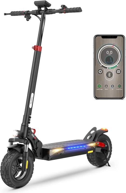 Photo 1 of ***Parts Only***iScooter iX3 Electric Scooter,10" Off Road Pneumatic Tires,800W Motor E-Scooter Up to 25 Miles Range, Top Speed 24MPH, Adjustable Handlebar Height, Folding Commuting Electric Scooter for Adults