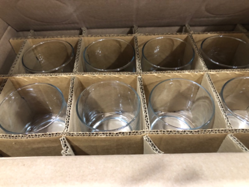 Photo 2 of Anchor Hocking Finlandia Drinking Glasses Set, 16 Piece Set (8 Rocks Glasses & 8 Tumbler Glasses)