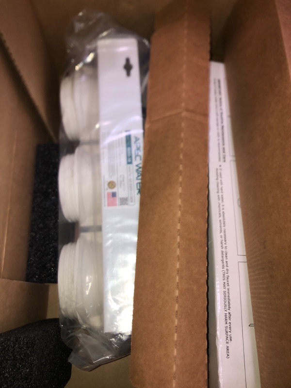 Photo 1 of APEC Water Systems ROES-50 Essence Series Top Tier 5-Stage WQA Certified Ultra Safe Reverse Osmosis Drinking Water Filter System ROES-50 RO System